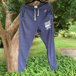 Notre Dame University Fighting Irish Leauge Sweatpants Joggers